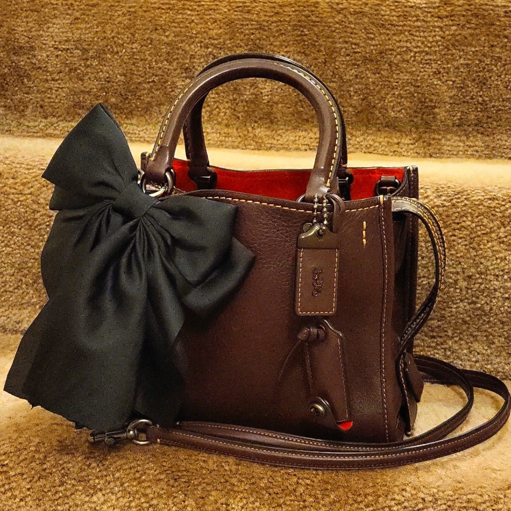 Coach Rogue 25 in oxblood